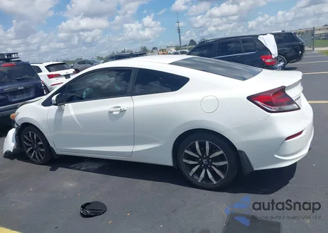 2015 Honda Civic Ex-L из США, поврежденный, VIN 2HGFG3B04FH527355